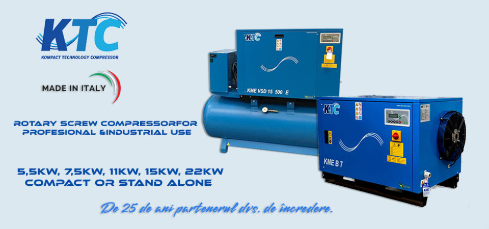KTC Rotary air compressors