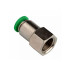 STRAIGHT FEMALE CONNECTOR 1/4 FOR HOSE