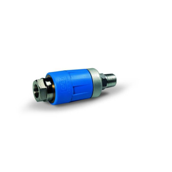 1/2 MALE THREAD UNIVERSAL SAFETY QUICK BALL COUPLING AB/3 GAV