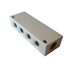 4 WAY LINEAR DISTRIBUTOR - DISTRIBUTION FRAME 3/8 - 1/4