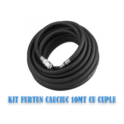 FURTUN CAUCIUC 10 MT CU CUPLAJE  FURTUN CAUCIUC 10 MT CU CUPLAJE
