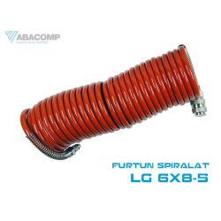FURTUN SPIRALAT LG 6X8 5M CU CUPLAJ RAPID FURTUN SPIRALAT LG 6X8 5M CU CUPLAJ RAPID