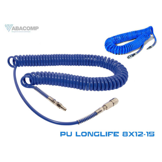 FURTUN SPIRALAT POLIURETAN LONGLIFE PU 8X12-15 MEBRA