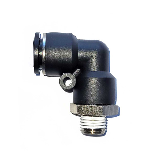 PNEUMATIC L TYPE ELBOW CONNECTOR MALE 1/8 D10 RT-6101/11 GAV