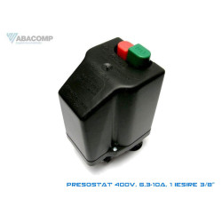 PRESOSTAT COMPRESOR 400V TRIFAZAT 6,3-10A,O IESIRE 3/8, 12 BARI PRESOSTAT COMPRESOR 400V TRIFAZAT 6,3-10A,O IESIRE 3/8, 12 BARI