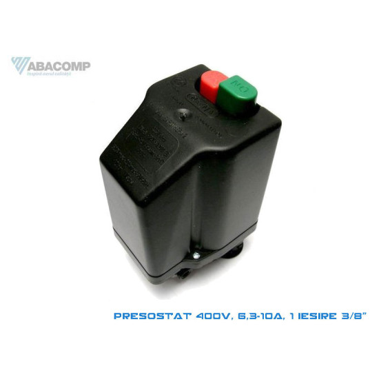 400V 6,3-10A PRESSURE SWITCH 3/8 ET21V3/86,3/10 NE-MA