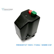 PRESOSTAT COMPRESOR TRIFAZAT 400V 17-23A,O IESIRE 3/8, 12 BARI