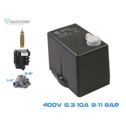 PRESOSTAT MDR3 400V TRIFAZAT 6,3-10A 9-11 BAR 3 IESIRI PRESOSTAT MDR3 400V TRIFAZAT 6,3-10A 9-11 BAR 3 IESIRI