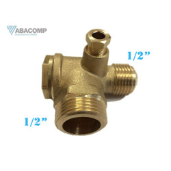 SUPAPA DE SENS COMPRESOR FILET 1/2 EXT 1/2 EXT SUPAPA DE SENS COMPRESOR FILET 1/2 EXT 1/2 EXT