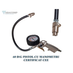 PISTOL CU MANOMETRU CALIBRAT 60D/G PISTOL CU MANOMETRU CALIBRAT 60D/G