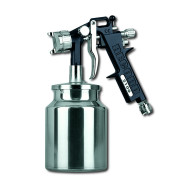 PISTOL DE VOPSIT CU REZERVOR JOS