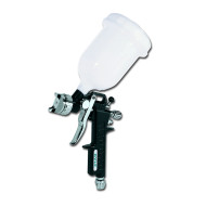 HVLP SPRAY GUN WITH GRAVITY FLOW CUP