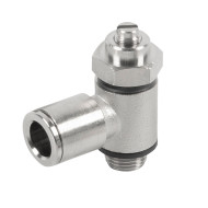 1/4 MALE THEREAD BIDIRECTIONAL REGULATOR FOR 8mm HOSE