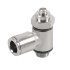 1/4 MALE THEREAD BIDIRECTIONAL REGULATOR FOR 8mm HOSE