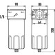 FILTRU CONDENS AER COMPRIMAT FILET 1 F300 GAV