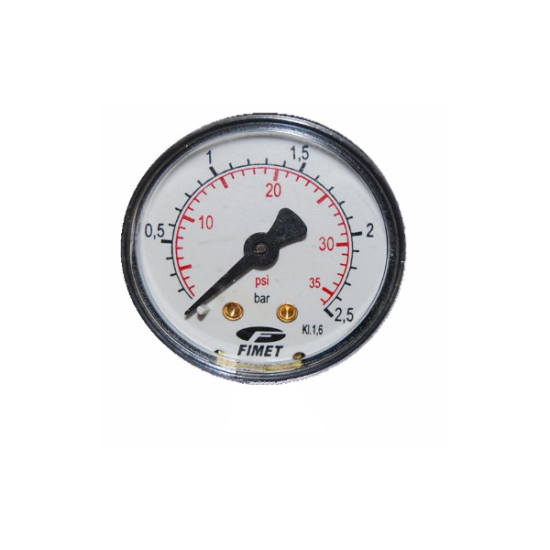 1/4 D63 PRESSURE GAUGE 0-2,5 BAR D200/3B VEPA