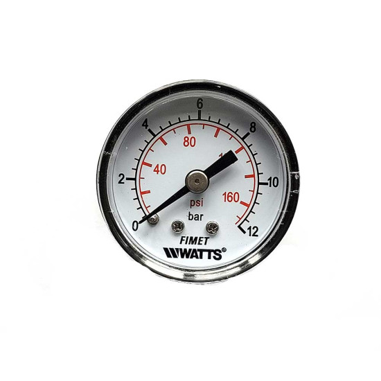 1/8 PRESSURE GAUGE D40 0-12 BAR D200/1 VEPA