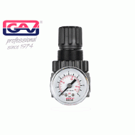 Pressure reductor with gauge 1/4